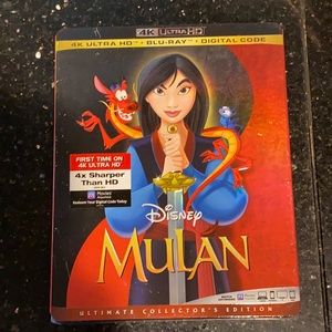 Mulan 4K ultra HD + blu ray